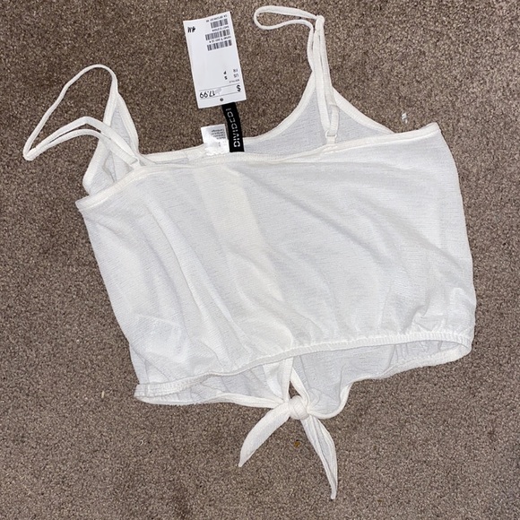 H&M white thank top - Picture 2 of 3